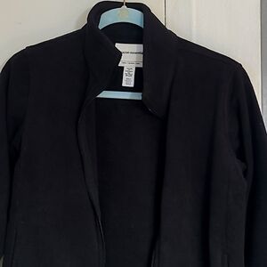 Amazon Essential, black fleece, size 9-10yrs old